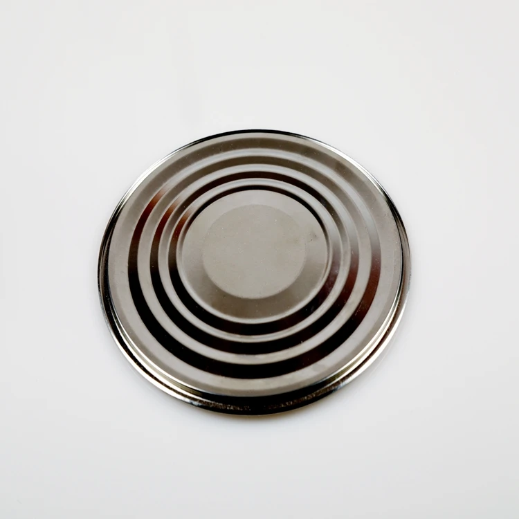 Wholesale Metal Can Lids Hot Sale 165mm Tinplate Easy Open End Cover Tin Can Caps With Good Service
