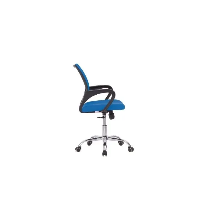 Factory Cheap Modern Metal Base Staff Conference Chair Leather Mid High Back Executive Office Visitor For Meeting Room