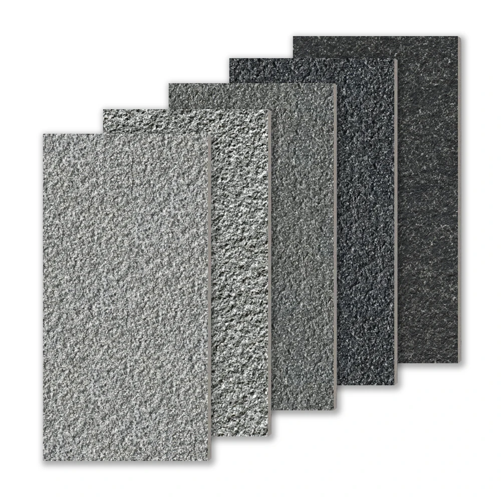 G654 Grey Granite Stone Like of 2cm Full Body Porcelain Tiles at size 24*24 ceramic paving tiles from direct factory selling