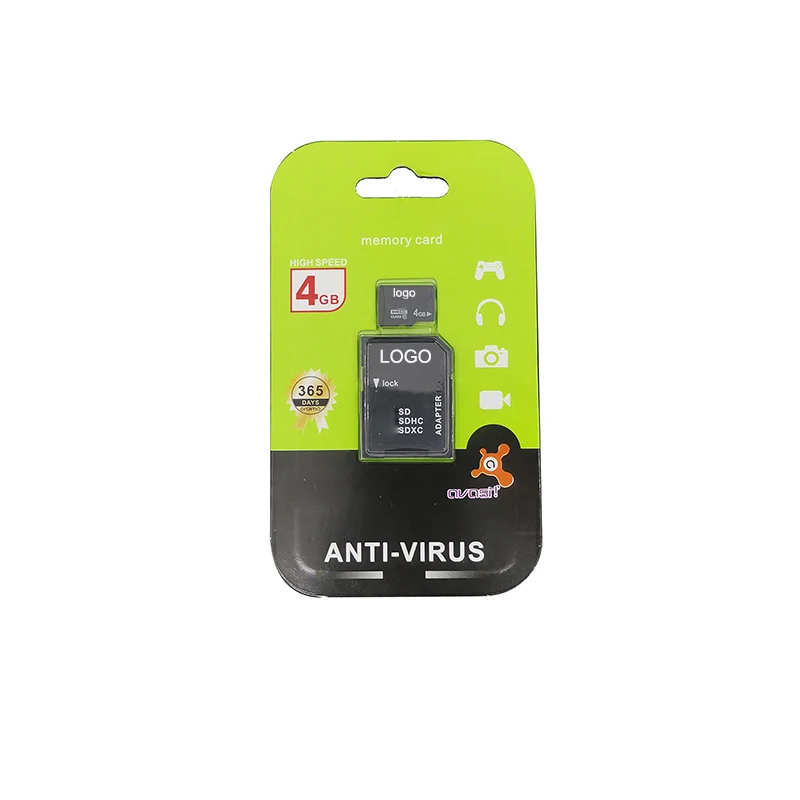 Stable quality real capacity 256GB to 2GB micro memory card TF SD cards for mobile phones camera