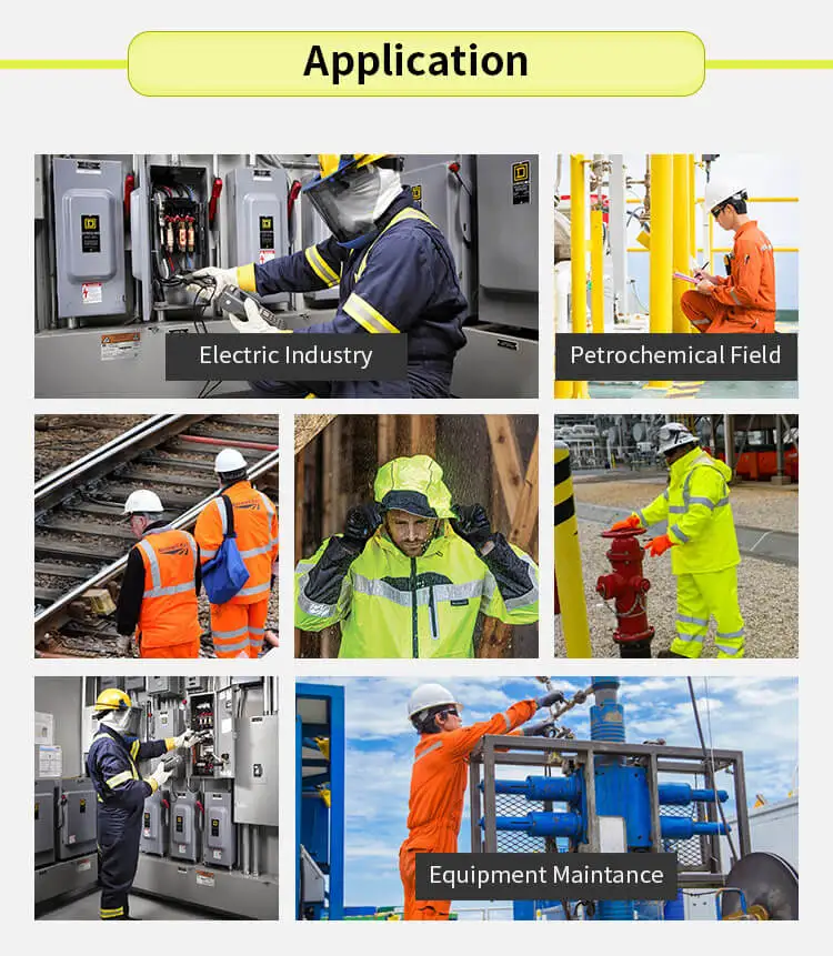 Anti Static Waterproof Safety Fire Retardant Coveralls