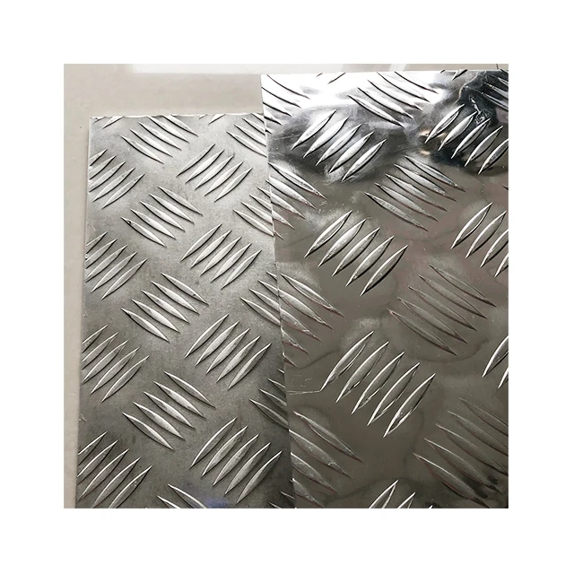Mill Finish 3003 6061 Aluminum Diamond Tread Plate Embossed Aluminum Checkered Plate Aluminium Sheet