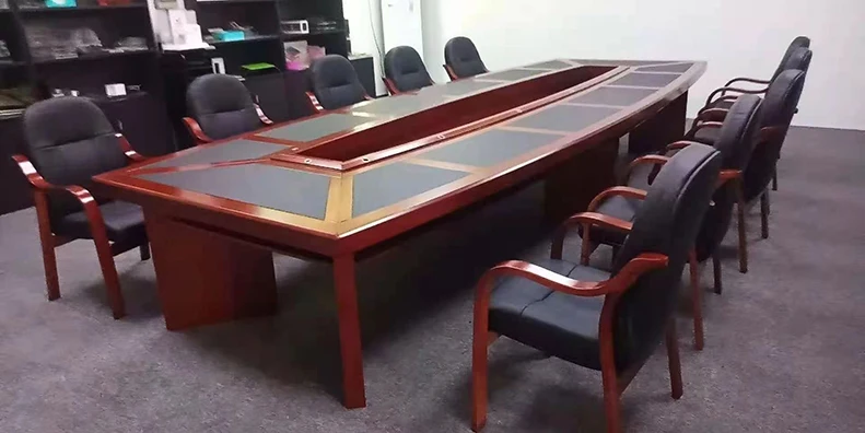 luxury wooden modular oversized design oval conference table