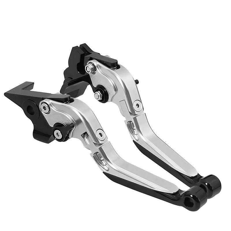 Colored Adjustable cnc milling motorcycle brake clutch levers with high precision and strength