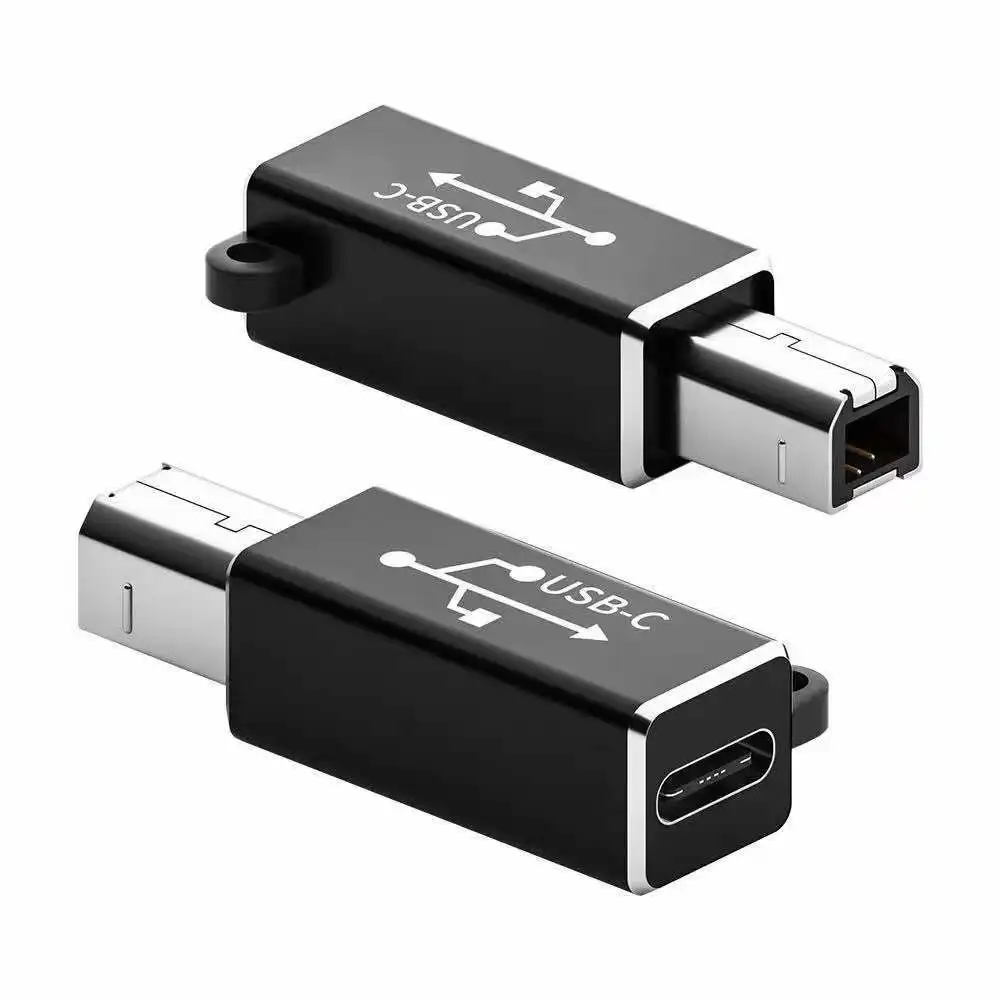 New MIDI Converter Type C USB-C Female To USB B Male Adapter for Printer Electric Piano Drum Organ