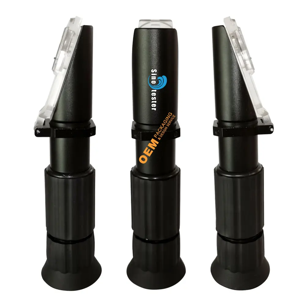 LED-J80 Handy Refractometers Spirits Alcohol Refractometer Portable with LED light