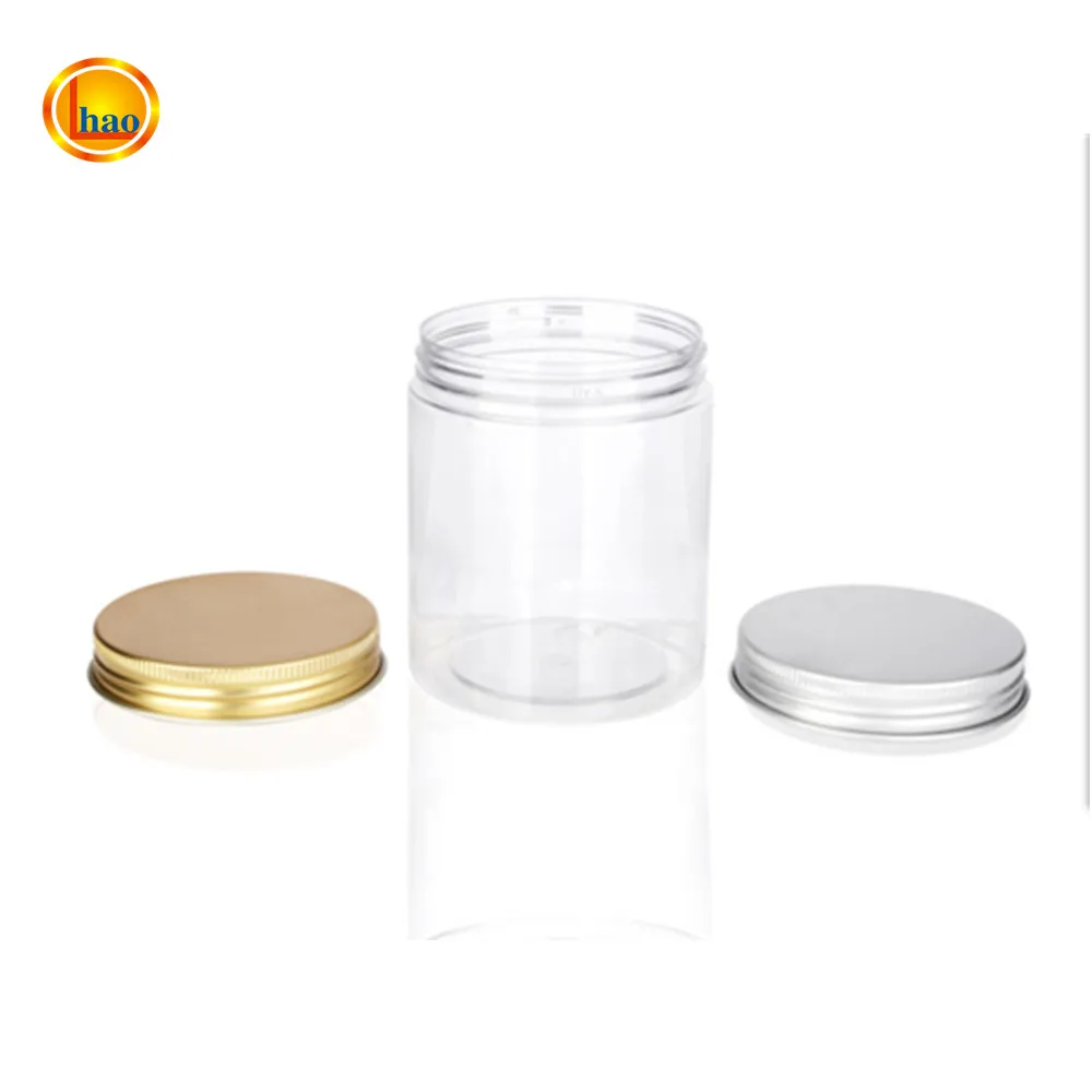 
factory wholesale fast delivery food grade pet 8 oz 250ml round plastic bottle jars 