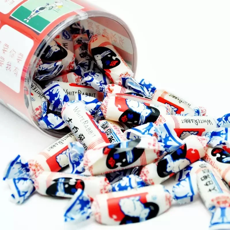 Wholesale 200g hot sale Chinese sweet creamy milk toffee chewy white rabbit candy