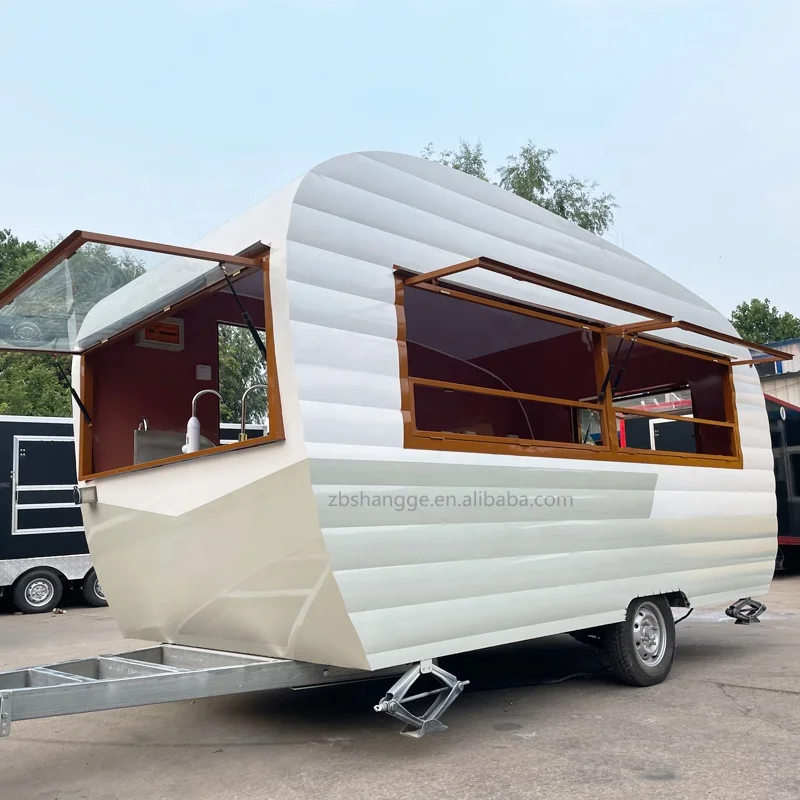 China suppliers mobile beer food truck street rolling food cart outdoor coffee trailer australia sale