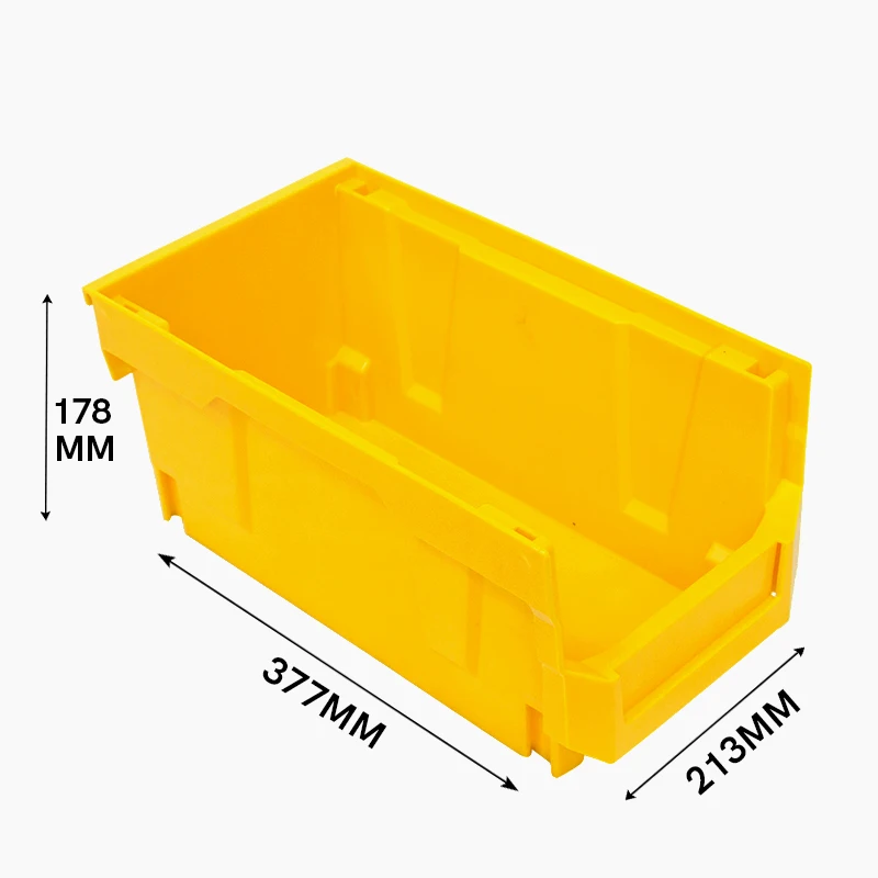 Garage Storage Spare Parts Stacking Nestable Plastic Bin Box