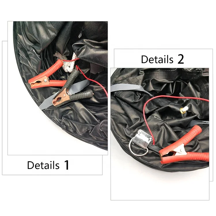 12 inch Anti-static Flexible Black Duct Hose 300MMX5M