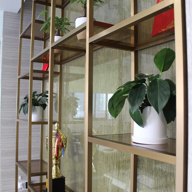 Custom Size Kingliye Home Wall Mounted Storage  Books Shelf Storage Display Shelf With Aluminum Profiles