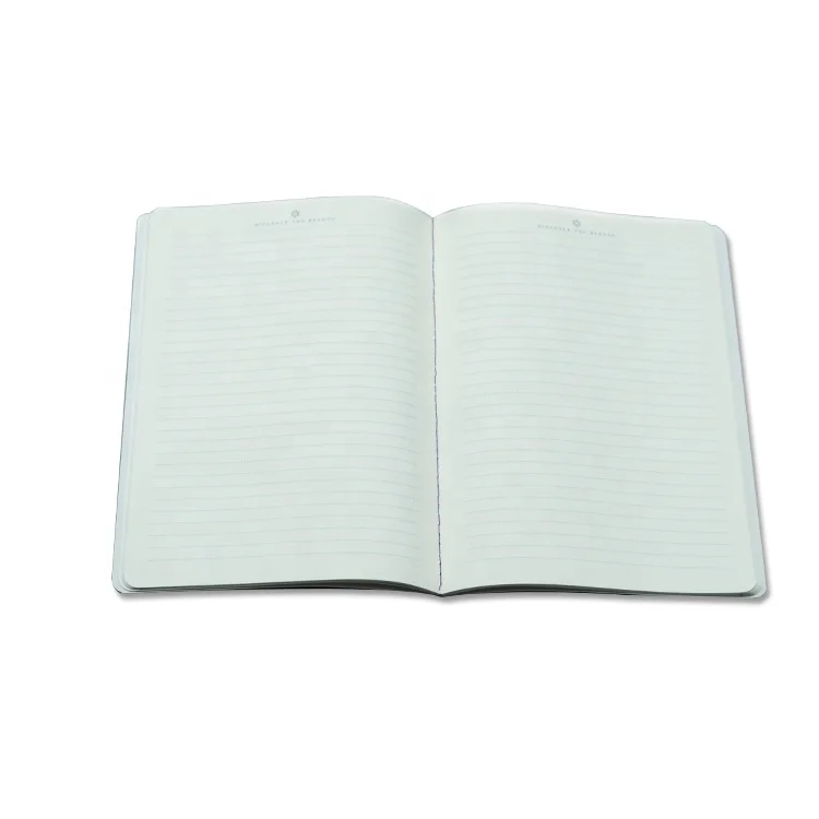 Custom Single Line School Student Homework Notebook Stationery Note Book