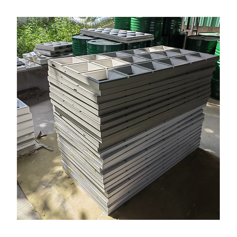 Light weight PU Cement component Single and double face polyurethane Hollow brick background wall decor Easy to install