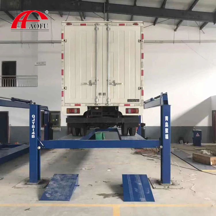 
Auto Repair Equipment Heavy Duty Four Post Car Lift 
