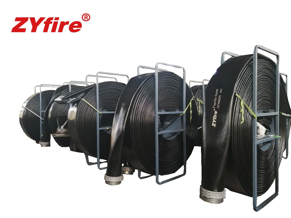 ZYfire China factory Industrial TPU layflat Material oil water delivery hose air compressor polyurethane hose