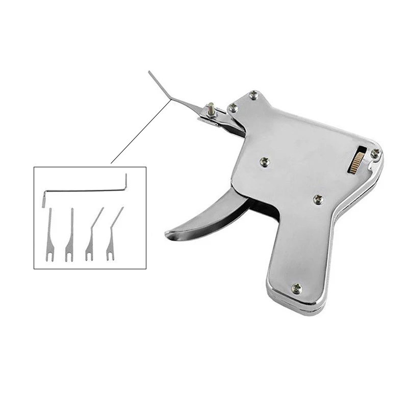 Оригинальный ручной замок Klom, пистолет, слесарный инструмент, набор отмычек для дверного замка, Открыватель для дверного замка, инструмент для отмычки, замок с ключом