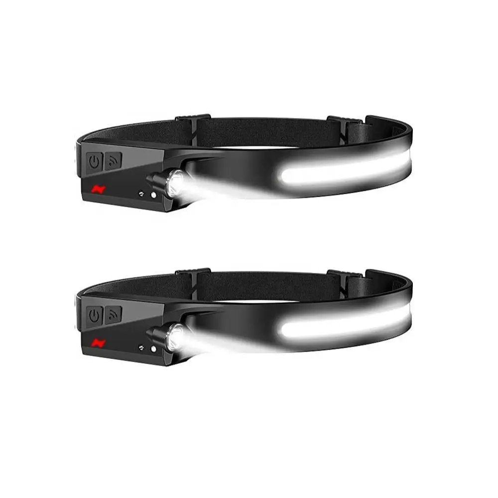 Multi Function Head Torch Sensor COB Camping Headlamp Headlight