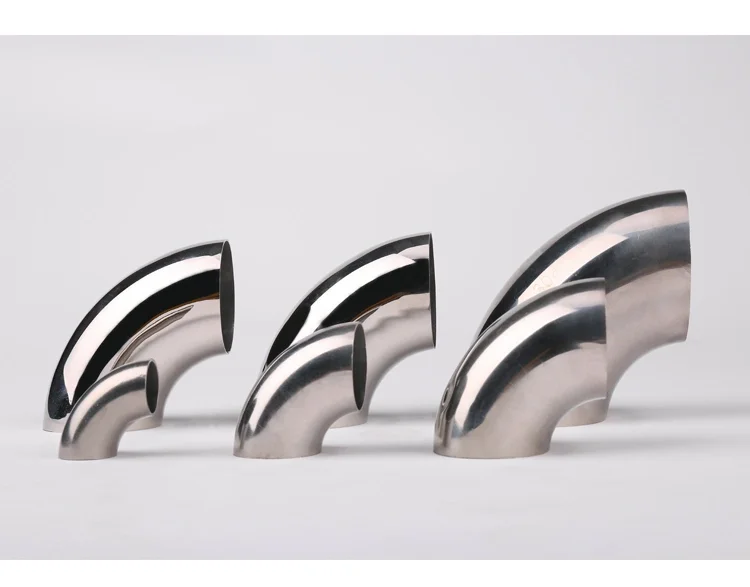 Stainless Steel 304/316L Sanitary Welding 90 Degree Elbow/Pipe Fittings Supplier_9