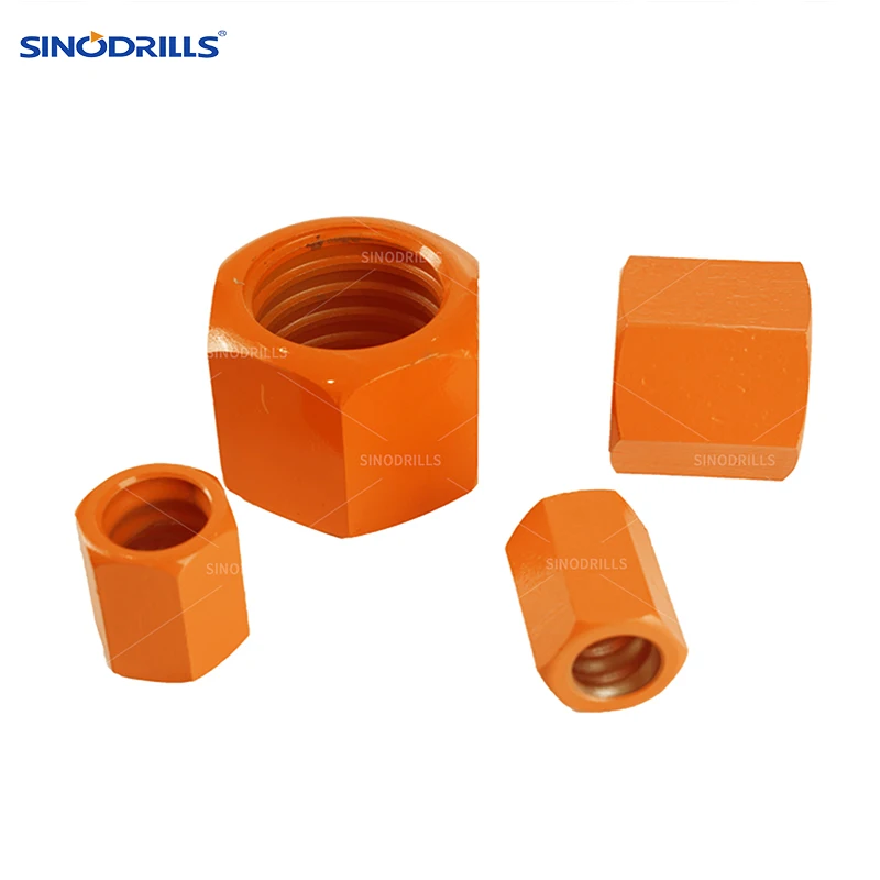 Sinodrills SDA hex. Nut Hexagonal Nut for Self Drilling Anchor Drilling System