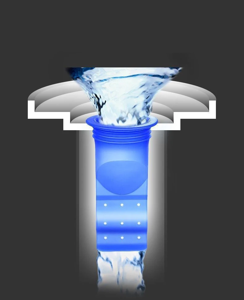 Valve Check Silicone Kitchen Strainer Bathroom Pipe Stainless Steel Sewer Drainer Silica Deodorize Core Floor Drain