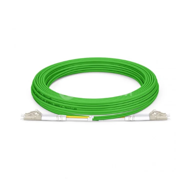 5m (16ft) LC UPC to LC UPC Duplex OM5 Multimode Wideband PVC 2.0mm Fiber Optic Patch Cable