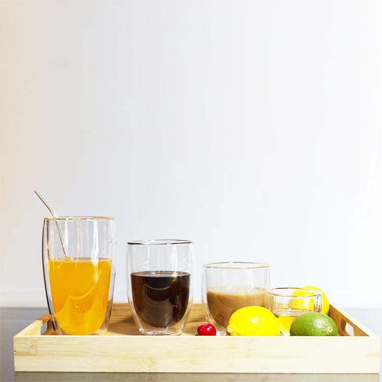 Бутылка для воды Набор чашек кофе термостойкая стеклянная чашка с двойными стенками пивная кружка ручной работы стеклянные чашки чая