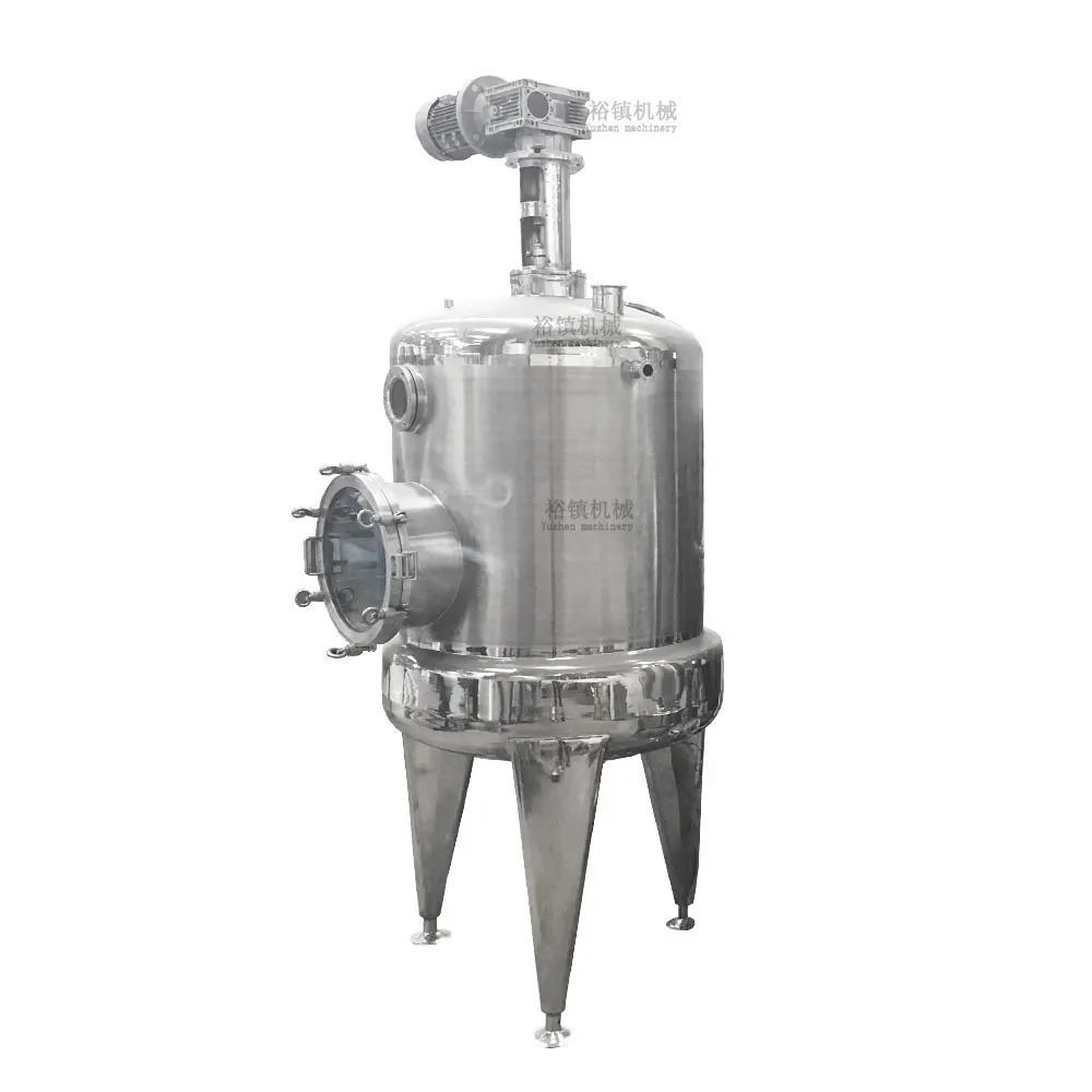 Stainless Steel Mixing Kettle Oil Steam 1000L Electric Heating Reactor Hydrothermal Kettle