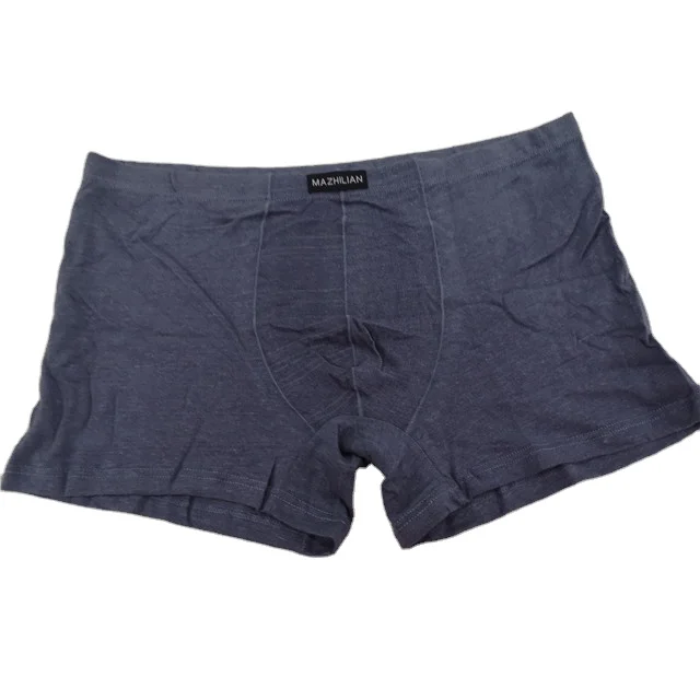 
2021 natural linen mens strech underwear shorts boxers briefs 