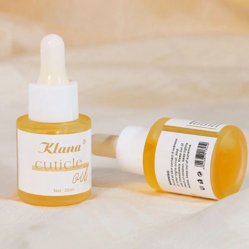 Klana Nail Cuticle Oil For Nail Beauty Salon Naturally Organic Essential Vitamin Nail Repair Care Vegan Scented Oil