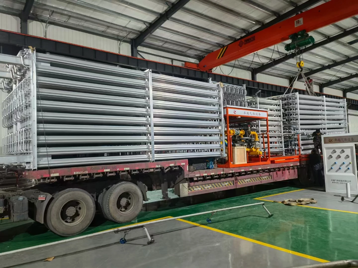 Высокоэффективный криогенный жидкий испаритель больничный газовый атмосферный 100 нм3/ч-10000 нм3/ч