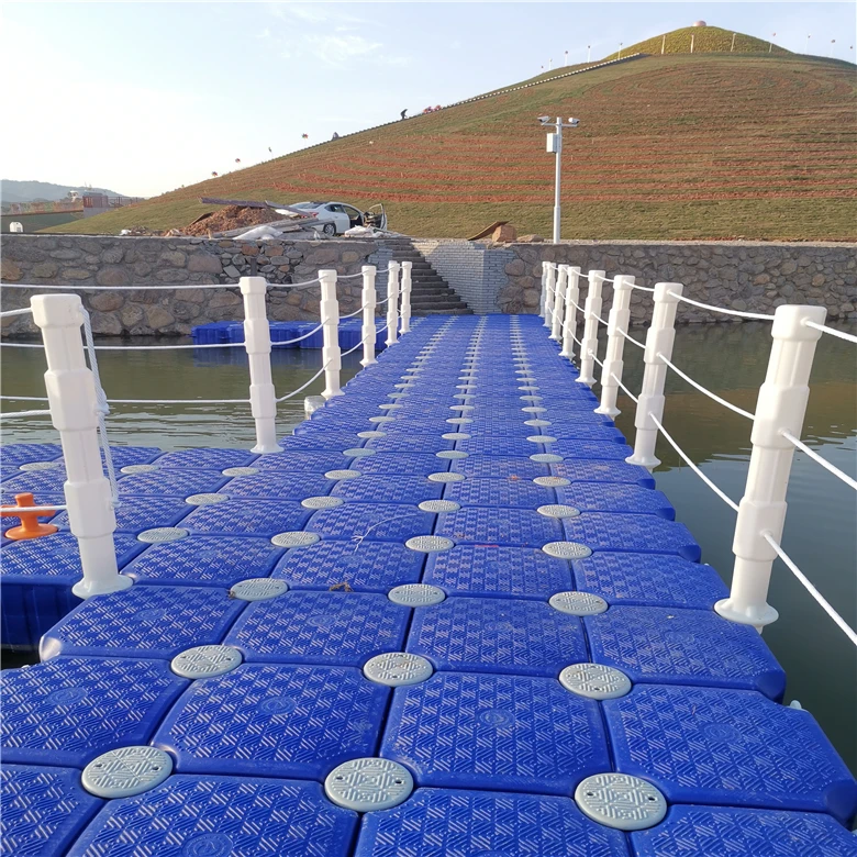 Temporary Floating Pontoon Bridge Dock Floating Water Bridge