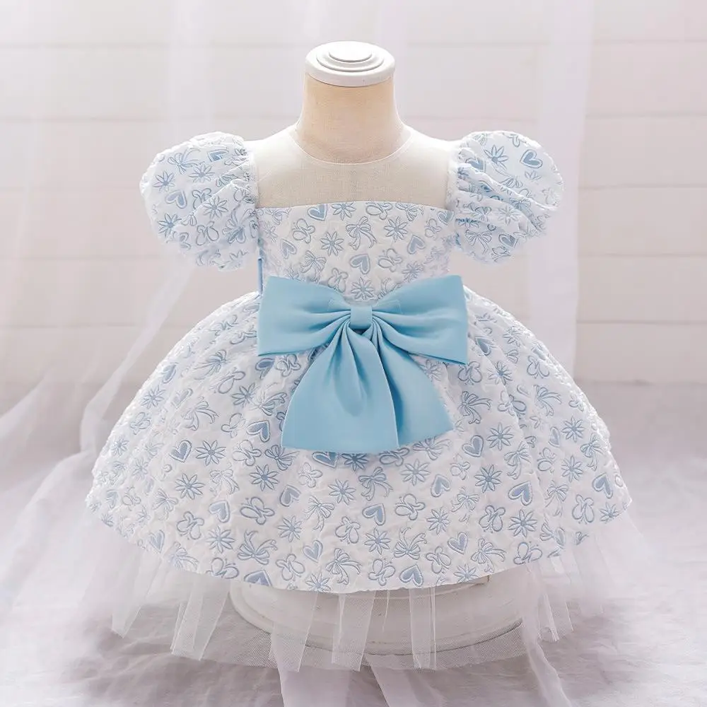 Birthday Dress for 2 Year Girl Baby Toddler Wedding Dresses Rose Princess Clothing Tutu Dress