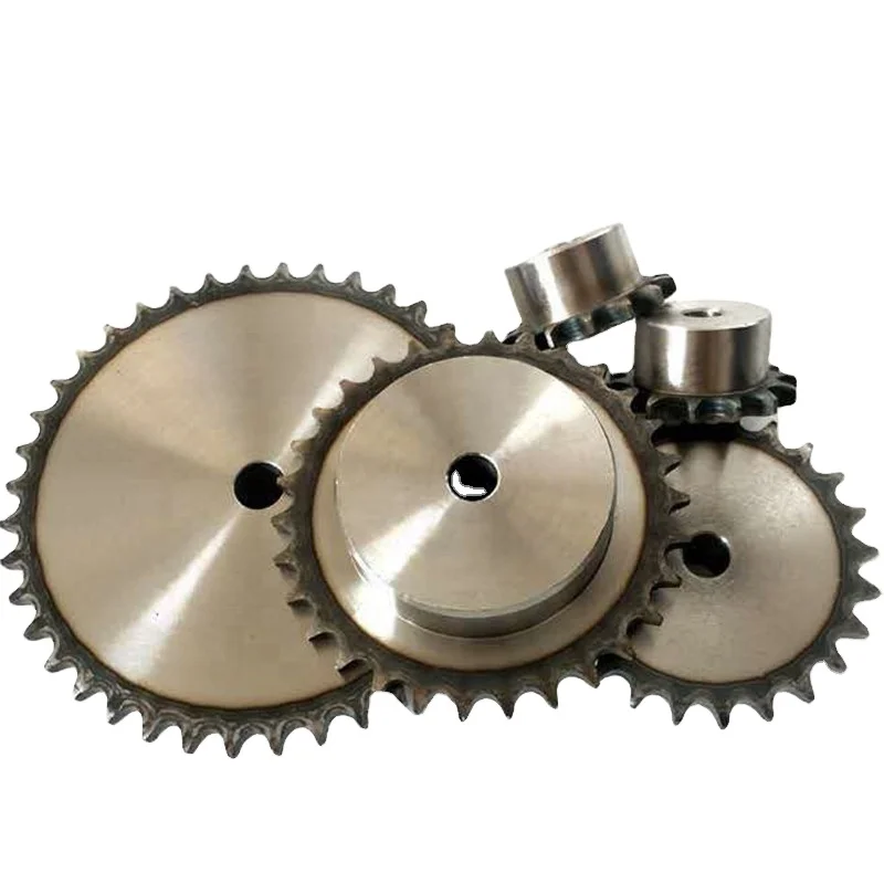 Custom Finished Bore Stainless Steel Idler Transmission Differential Drive Gear Wheel Roller Chain Sprockets