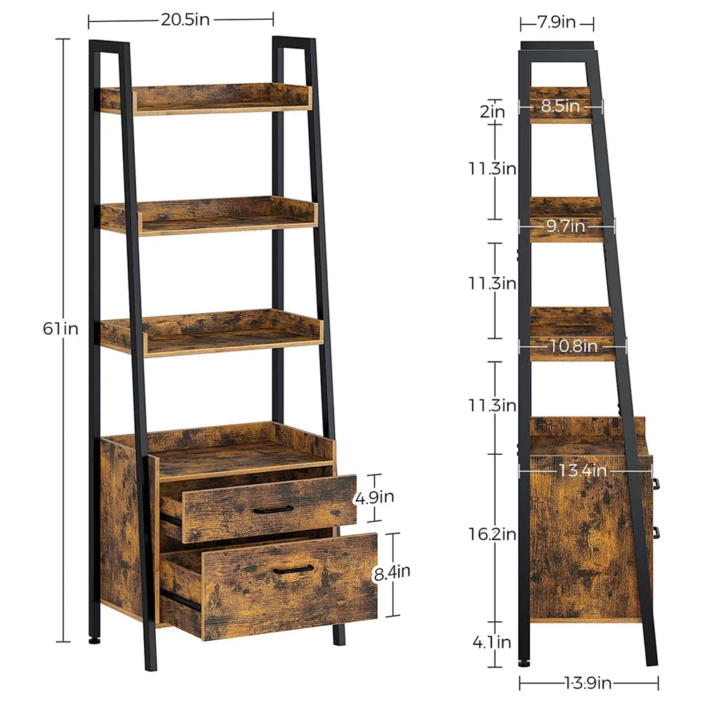 Wholesale Corner Bookshelf Library Book Rotate Wood Rack Living Room Furniture Manufacturer Ladder Bookcase Montessori Shelf