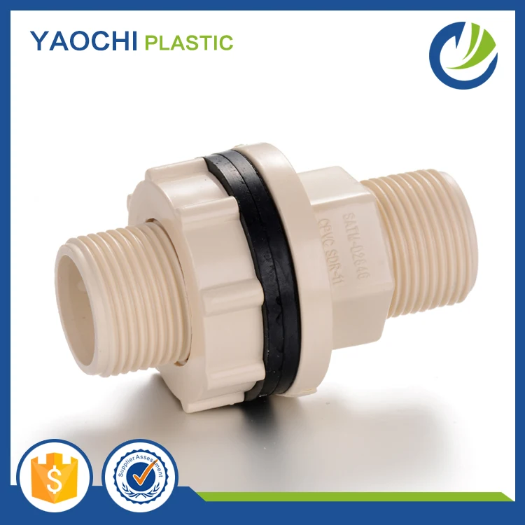 Zhejiang Taizhou supplier 3/4 Pipe fittings water tank connector