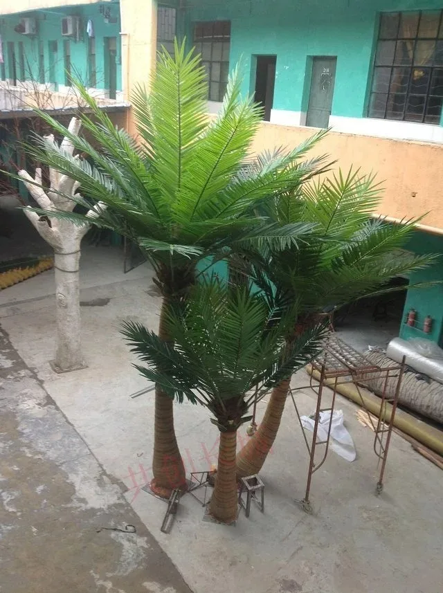 China Supplier Wholesale Tropical Plants Sago Palm Cycas Artificial Bonsai Tree For  for Home Decoration