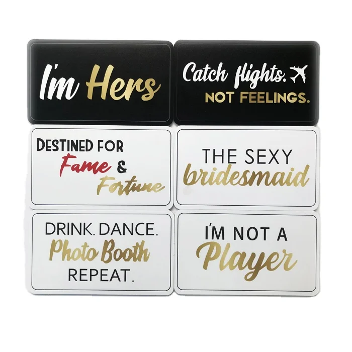 Customized Foam board Sign Photo Booth Props cheering props baby photo props