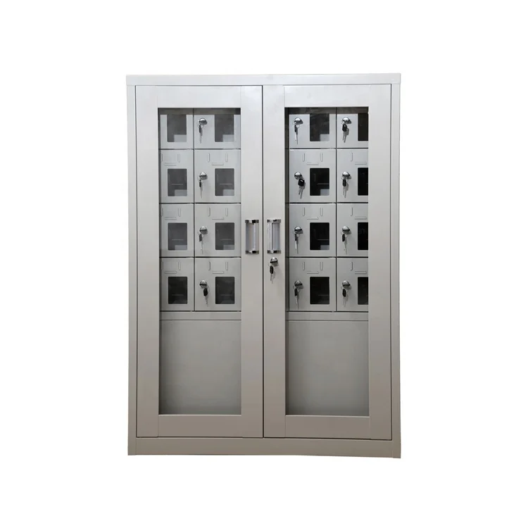 Office Public Mobile Phone Metal Charging Cabinet Station Meeting Room Staff Cellphone Steel storage Locker