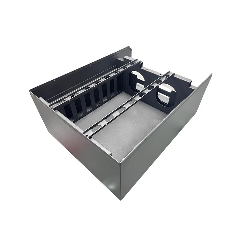 Computer shell stainless steel SUS301 chassis sheet metal bending processing fast proofing with drawings and samples