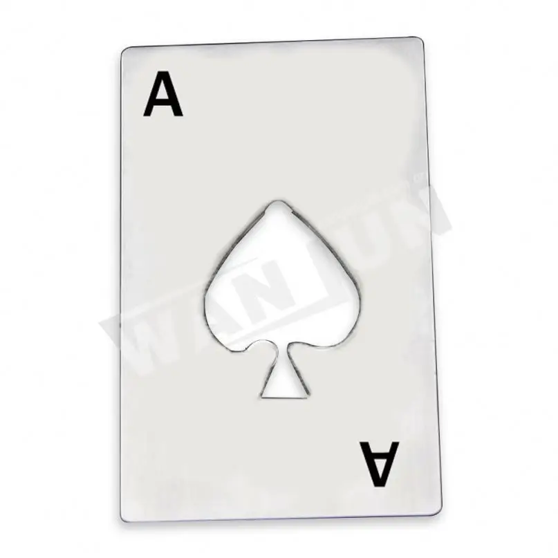 Custom cast iron bar metal beer bottle opener,bar blade stainless steel bottle opener