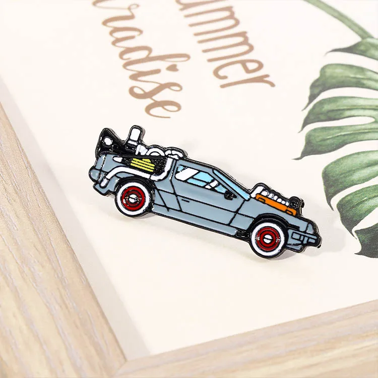 Kunshan Manufacturer Die Casting Metal Badge Custom Cute Cartoon Car Soft Hard Enamel Pins