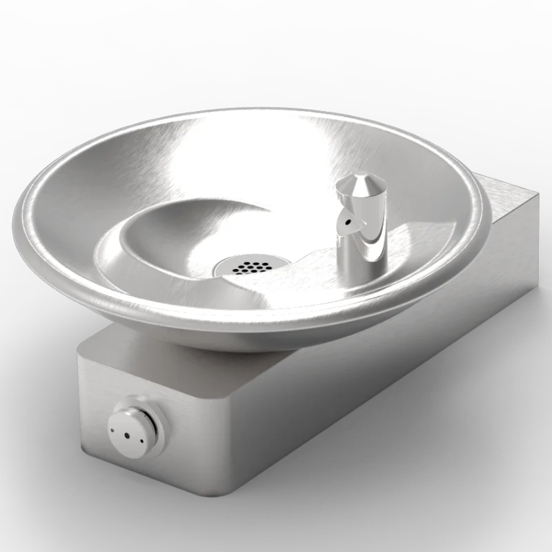 TB9 Barrier-Free wall mounted drinking fountain Single Fountain Wall Mount