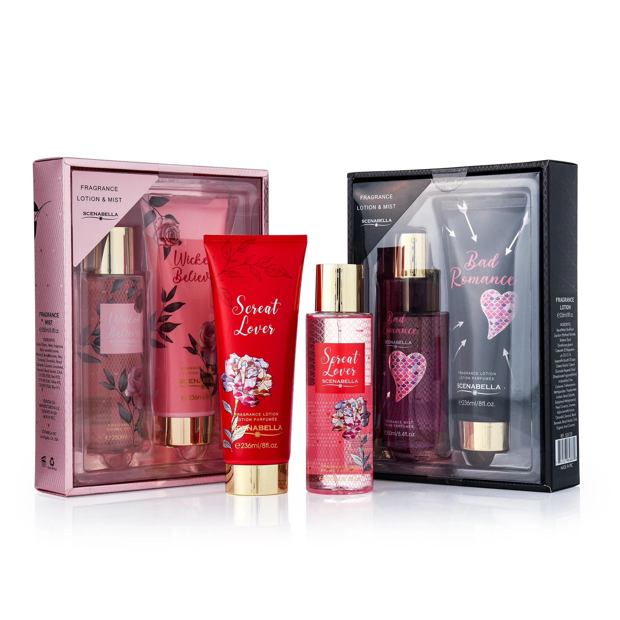 Perfumed Body Mist (250ml) For Women