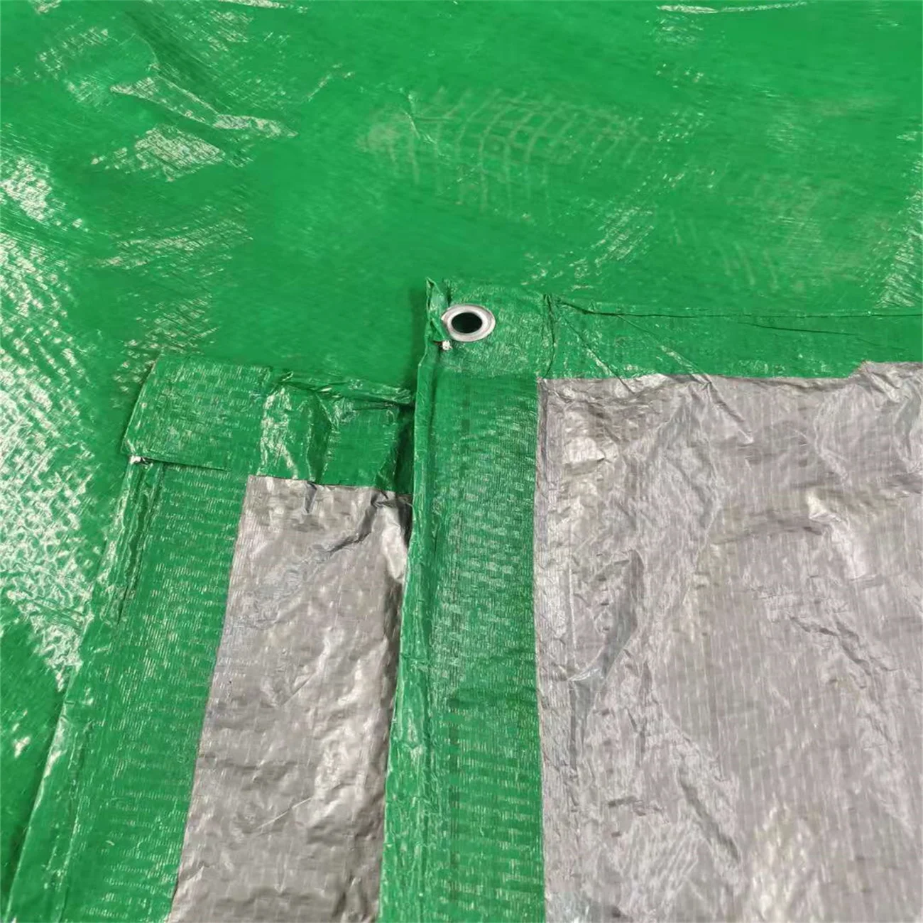 Тканевый тент, Теплоизоляционный тент с покрытием под заказ, брезентовый тент, тканевый ламинированный зеленый ПЭ брезентовый лист