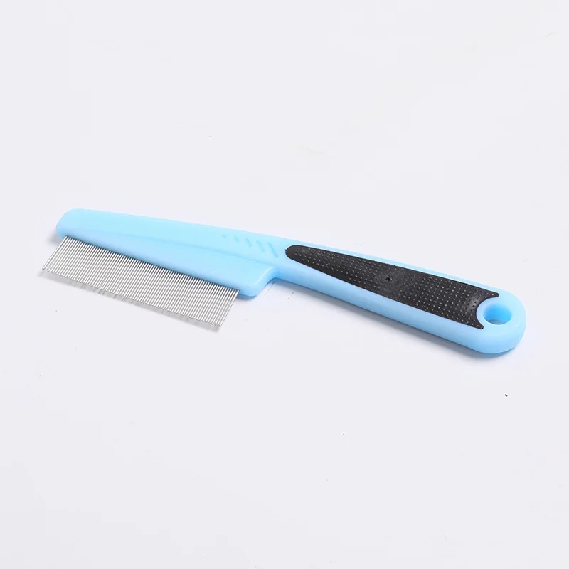 New Product Customization Needle Head Hair Lice Comb Fine Toothed Flea Comb Cat Hair Grooming Comb For Dogs