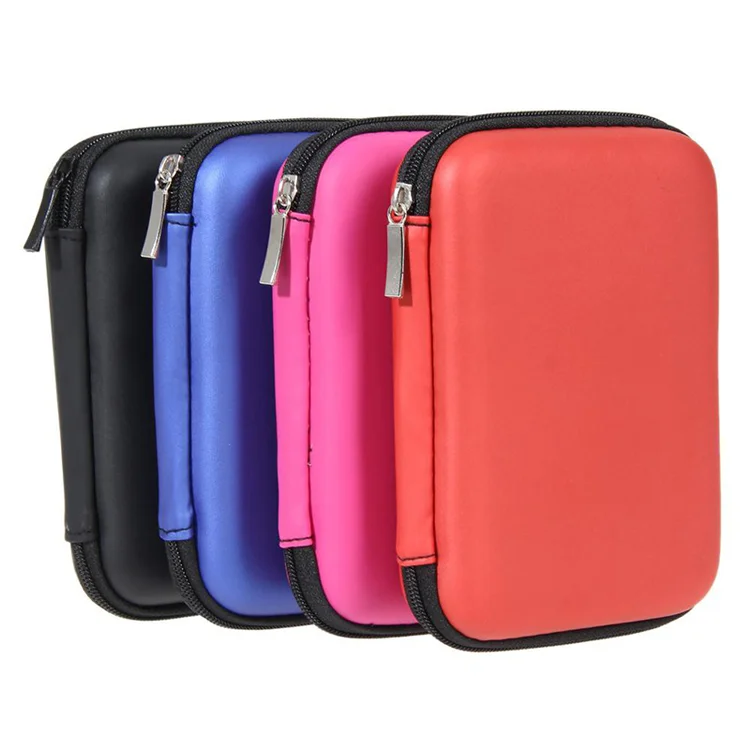 Travel EVA  HDD Hard Disk External USB Cable Power Bank  Case