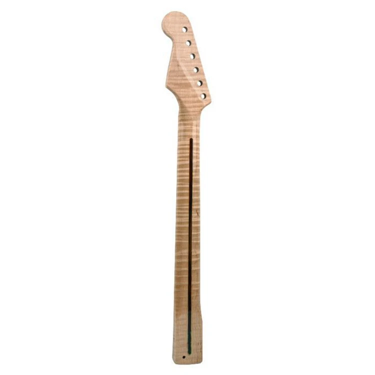 Лидер продаж сменная шейка для электрической гитары St Tiger Flame Maple подходит изготовления изделий своими руками