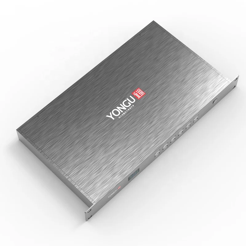 YONGU-C11 1U Rackmount Chassis Flat Extruded Side Panel Transformer Enclosure Channel Active Instrument Direct Box