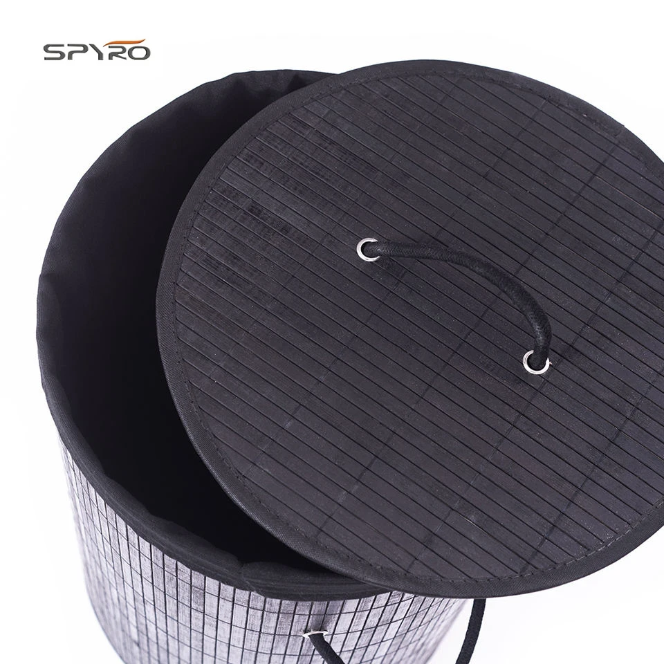 Cheap Custom Large Foldable Bamboo Laundry Hamper Clothes Toy Storage Box Laundry Basket